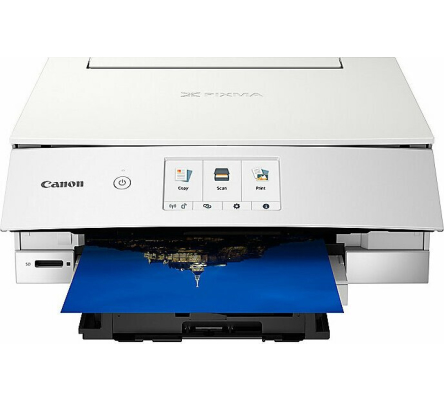 CANON PIXMA TS8750 MFP colour ink-jet A4 15 ipmprint 200 sheets USB 2.0 Wi-Fi black