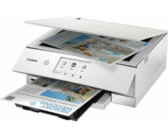 CANON PIXMA TS8750 MFP colour ink-jet A4 15 ipmprint 200 sheets USB 2.0 Wi-Fi black