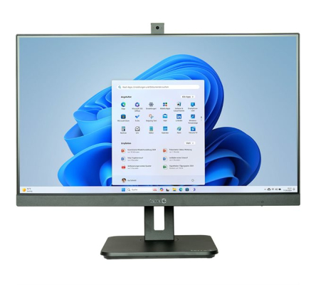 DW-STORE ALL-IN-ONE-PC 2710 HA GREENLINEIntel Core i5 (12. Gen.) 12400 / 2.5 GHz bis zu 4.4 GHz | 8GB RAM | 1000GB SSD | 27" | Windows 11 Pro