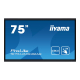 IIYAMA TE7514MIS-B2AG 190,5cm 75Zoll iiWare12E EDLA Google GMS apps Android 13 50-Points PureTouch IR+ with zero bonding 3840x2160