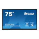 IIYAMA TE7512MIS-B3AG 1905cm 75Zoll iiWare10 Android 11 40-Points PureTouch IR with zero bonding 3840x2160 UHD IPS panel Metal