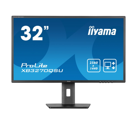 IIYAMA XB3270QSU-B1 81,28cm 32Zoll IPS 2560x1440 250cd/m2 3ms 2xHDMI DP USB