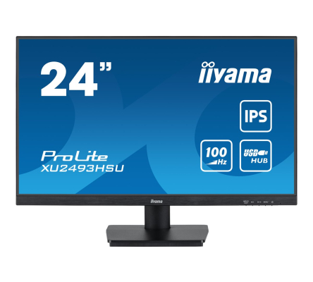 IIYAMA XU2493HSU-B7 60,96cm 24Zoll 1920x1080 300cd/m2 1ms HDMI DP USB