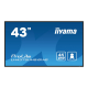 IIYAMA LH4375UHS-B1AG 10922cm 43Zoll 3840x2160 UHD IPS panel Haze 25perc 500cd/m Landscape and Portrait