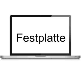 Einbau Festplatte 2,5\'\' 500GB