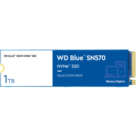 1000 GB Western Digital WD Blue SN570 M.2 NVMe SSD (Lesen: 3500MB/s | Schreiben: 3000MB/s)